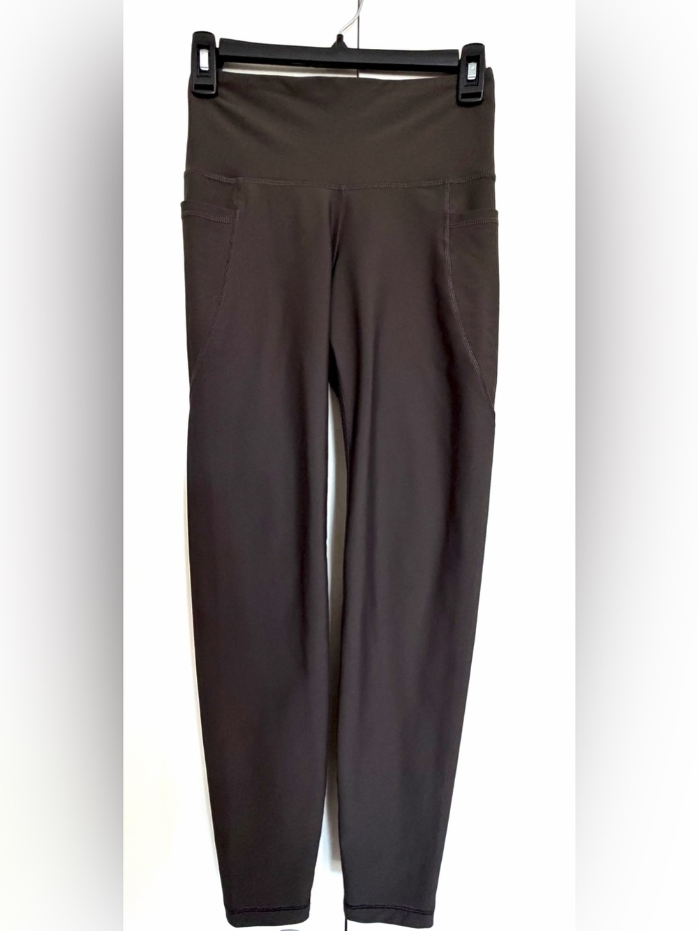Old Navy Olive Color High-Waist Leggings with Pockets